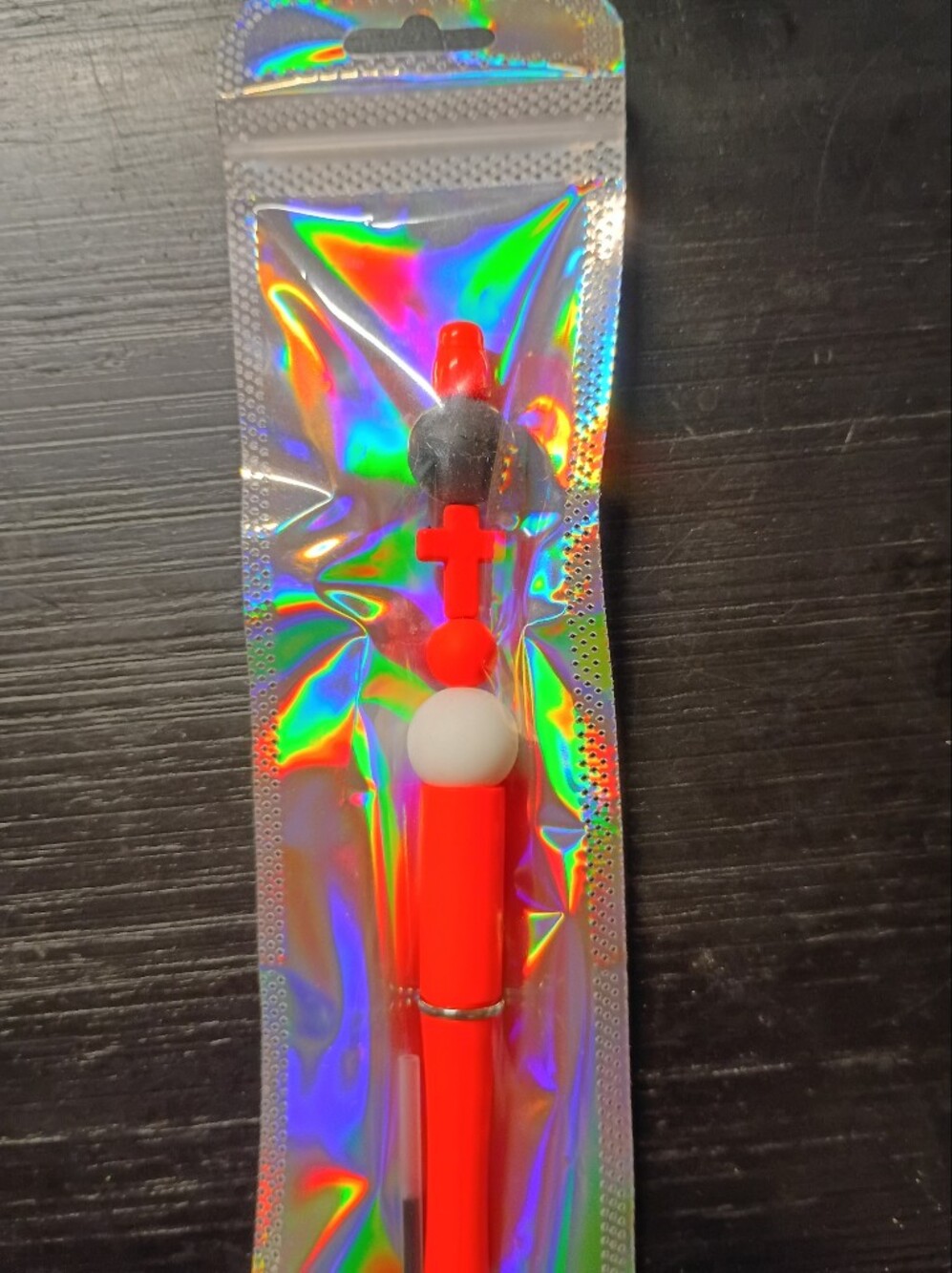 Beaded pens